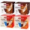 Generico Set 80 Capsule Ristora Compatibili con le Macchine ad uso domestico Nescafè®* Dolce Gusto®* 40 Cioccolato 40 Ginseng da zuccherare
