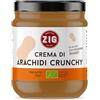 ZIG - Crema di Arachidi Crunchy BIO - Un solo ingrediente, 100% Arachidi 1kg