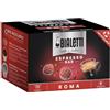 Generico Caffè Roma compatibile con Bialetti, 72 Capsule in Alluminio, Formato Risparmio - 1 Box da 72