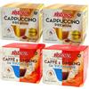 Generico Set 80 Capsule Ristora Compatibili con le Macchine ad uso domestico Nescafè®* Dolce Gusto®* 40 Cappuccino premium 40 Ginseng da zuccherare