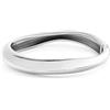 Calvin Klein Braccialetto Rigido da Donna Collezione SCULPTED in Acciaio Inossidabile - Disponibile in versione Oro o Argento