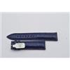 Ulysse Nardin Bracciale IN Pelle 20MM Per Chiusur a Fibbia 18MM 20-18 Blu