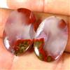 Gemstonedesire 31,80 ct naturale Marocco cucitura agata ovale coppia cabochon 15x23x5 mm pie...