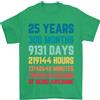 Gildan T-Shirt Per Uomo 25 Anni 100% Cotone