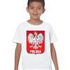 Lucido T-Shirt Ragazzi Polska Aquila Orzel Bambini Polonia World Cup 2018