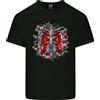 Gildan Maglietta Per Bambini Gothic Rib Cage Skeleton Skull Goth Fantasy