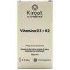 Kiroot By Nutribiotica Vitamina D3+K2 120 Perle Senza Glutine Senza Lattosio