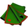 - Tavolo Da Poker Tappetino in Cotone 90 X 90 Cm