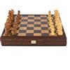 MANOPOULOS Set Di Scacchi Manopoulos In Olivo Con Scacchiera In Legno E Pezzi Staunton 35cm