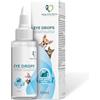 HEALTHY PETS HIGHEST QUALITY INGREDIENTS Healthy Pets Collirio Idratante per Cani & Gatti - 60ml | Soluzione per La Pulizia Occhi E Igiene Quotidiana | Gocce Oculari Delicate Contro Occhi Secchi E Arrossati | Sollievo Naturale Antiprurito