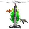 Generic Riscaldatore acquario 30 litri 25 W, impianto acquatico, impermeabile, adatto per tartarughe d'acqua e boccioli - scaldabagno, riscaldatore acquario vetro al quarzo sicuro (20-34°C)