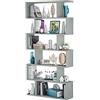 Salone Negozio Online Kit LIBRERIA Athena Design CM 80X25X192H Cemento