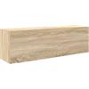 vidaXL Mobile da Bagno Rovere Sonoma 100x25x30 cm in Truciolato, armadio a muro da bagno, armadio da bagno a muro, armadio da bagno a parete