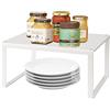 VINILITE Ripiani Portaoggetti Impilabili da Cucina Salvaspazio Organizer Mensole Porta Piatti e Stoviglie Divisorio