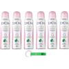 Beni Culinari Lycia - 6 deodorante spray Sensitive Me&You, deodorante 0% alcool, 0% sali di alluminio, deodorante da 150 ml + portachiavi Beni Culinari