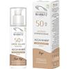 Laboratoires de Biarritz - Crema solare colorata per il viso - Beige - Certificazione LSF50 ALGA MARIS® Bio - Idrata, opacizzata, per una sana radiazione - 50 ml - Made in France
