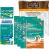 Geomar KIT CORPO: Gel Drenante Effetto Freddo + Fango Rapido Monodose x3 + Guanto in Spugna