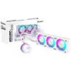 GIGABYTE AORUS WATERFORCE X II 360 ICE Raffreddatore A Liquido CPU Bianco