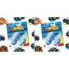 Hot Wheels- Monster Truck Veicolo a Sorpresa in Scala 1:64 con Ruote Giganti, da Collezione, Giocattolo per Bambini 3+Anni, FYJ44 (Confezione da 2)