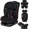 LIONELO AART I-SIZE Seggiolino Auto per Bambini 40-150 cm, Montaggio con Cinture di Sicurezza, Poggiatesta e Schienale Regolabili, Inserto Riduttore e Linguinale, Norma R129 i-Size