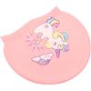 Beaupretty Cuffia da Nuoto in Silicone con Alta Elasticità e Protezione Orecchie, Cappello da Nuoto Cartoon per Piscina e Spiaggia