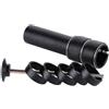 ReachMall Regolabile Mountain Bike Manubrio Riser Stem Extender 124mm 135mm Altezza Lega di Alluminio Doppia Vite di Bloccaggio Per Split Bar