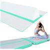 BOFITENG 100 cm di lunghezza, binari di collegamento per tappetino da ginnastica, yoga, campeggio, allenamento (verde menta)