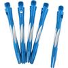 POXZSFX Aste in lega di alluminio leggera, medie dimensioni da 50 mm, steli 2BA, resistenti e filettate. Aste resistenti e leggere. Accessori per freccette da