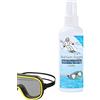 Generico Antiappannante per Occhiali,100 ml Pulitore Veloce Durevole e Pratico per Lenti - Formula Sicura per Lenti | per Piscina Sci Sub Immersioni Snorkeling Moto Hockey