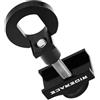 ReachMall Tendicatena in alluminio supporto regolatore per bici a cambio fisso bici a velocità singola 10 mm installare nero