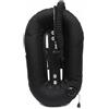 FytStycale BCD Subacqueo Facile Utilizzo GAV Subacqueo Materiale Cordura 1050D Sacco GAV Tipo Anello per Subacquei Tecnici, Nero