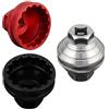 ReachMall Chiave a bussola per movimento centrale in acciaio CNC con filettatura cava, attacco da 1/2, per mountain bike, bici da strada BB-39/40.5/44-16