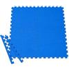 Generico Tappeto Puzzle Protezione Fondo Piscina EVA 4 Pezzi 60x60x1 cm, Tappetino Antiscivolo Espandibile, Base Morbida per Piscine Fuori Terra, Palestra, Vasca Idromassaggio e Area Giochi, Blu