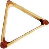 Generic Triangle Rack Porta Palle Biliardo Supporto Stecca Pool Tavolo Accessori Snooker Legno Resistente Adatto per Giochi Tornei Feste
