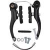 ReachMall Set di freni a V in lega di alluminio per mountain bike, trazione lineare da 110 mm con aste curve, parti di ricambio per ciclismo anteriore o posteriore