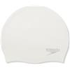 Speedo Silicone cap Adults White/Silver