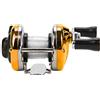 Generic Mulinello da Pesca Sul Ghiaccio Ruota da Pesca Leggera per Colata 1 Cuscinetto per Laghi e Fiumi Metallo Blu 73x89mm (GOLD)