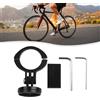 ReachMall Supporto reggisella per fanale posteriore Garmin Varia, staffa in lega di alluminio con rondelle, compatibile con pali rotondi da 30-32 mm