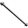 ReachMall Adattatore in acciaio per asse passante per bici elettrica, 12 mm, per Fat Ebike, ricambio compatibile con forcelle da 180-250 mm, argento