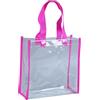 Generico Borsa a tracolla trasparente borsa da spiaggia alla borsa a mano per lo shopping palestra viaggi (Dark Gray 30 * 30 * 15cm)