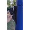 Generic Copertura per colonna da esterno con cerniera, imbottitura universale per canestri da basket, pilastri da garage, imbottitura di sicurezza - altezza 152,4 cm, misura personalizzata per diametro 5-25