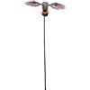 BAFOVY Esca Realistica per Germano Reale Reale con Ali D'Anatra Telecomandate con Paletto in Metallo Verniciato Resistente alle Intemperie per la Decorazione del Prato del Giardino (Stile B)