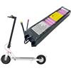JHKJ Batteria per Monopattino Elettrico 36V 7.8Ah 6Ah 8.7Ah 9.6Ah Batteria al Litio 36V 10S3P Batterie per Skateboard Elettrico per Monopattino M365 con Porta JST,36v7.8ah