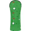 GuoChe Copritesta impermeabile per mazza da golf, con targhette intercambiabili n. per legno e conducente, fairway ibrido, verde 7