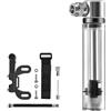 Tidgel Pompa portatile Raod Bike ad alta pressione per mini pompa bici pompa trasparente (con supporto)
