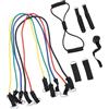 Omquot Set di fasce di resistenza premium 11 pezzi per l'allenamento completo del corpo, pilates, sollevamento pesi