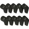 XPJYUA Copritesta per Ferri da Golf 10 pz/Set Golf Ferro Copricapo 3-9, P, S, A, Copertura della Testa del Club Ricamo Numero Caso Sport Attrezzature for l'allenamento Golf Accessori(Multi 1)