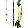 Cryofu Scala a maglia marina per gommoni, barche da pesca, kayak, barche a motore, portatile, con 4 ascensori