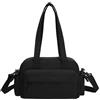 Generic Borsone da viaggio da donna, leggero, imbottito, in nylon, per lavoro e viaggio, Nero , alla moda