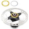 ReachMall Blocco centrale per freno a disco per dado ad anello e copertura, filettatura M34 x P0,75 con scanalatura simmetrica, per ruote Campagnolo CP ciclismo